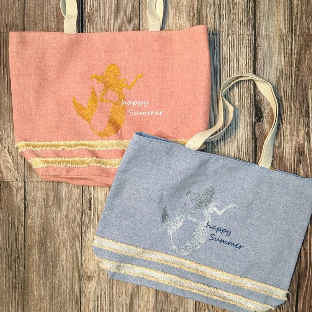 Mermaid tote bags 🧜🧜